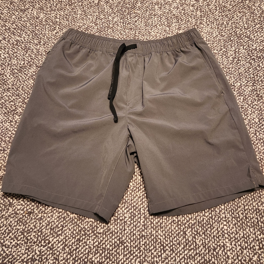 Hurley Men's Charcoal Athletic Shorts